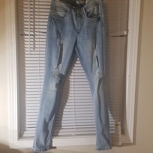 Light blue jeans